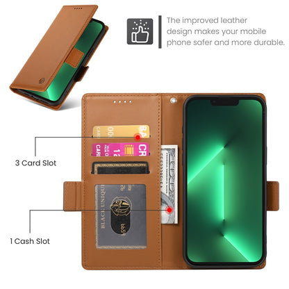iPhone 13 Pro Wallet Case - Luxury Magnetic PU Leather Flip Cover with Card Slots, Stand & Shockproof Protection