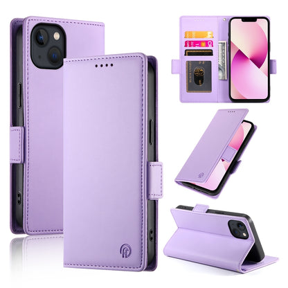 iPhone 13 Wallet Case - Luxury Magnetic PU Leather Flip Cover with Card Slots, Stand & Shockproof Protection