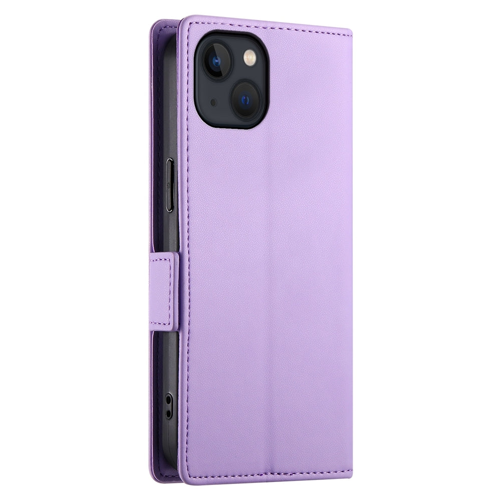 iPhone 13 Wallet Case - Luxury Magnetic PU Leather Flip Cover with Card Slots, Stand & Shockproof Protection