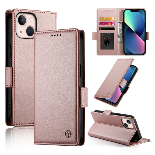 iPhone 13 mini Wallet Case - Luxury Magnetic PU Leather Flip Cover with Card Slots, Stand & Shockproof Protection