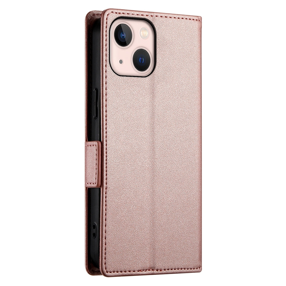 iPhone 13 mini Wallet Case - Luxury Magnetic PU Leather Flip Cover with Card Slots, Stand & Shockproof Protection