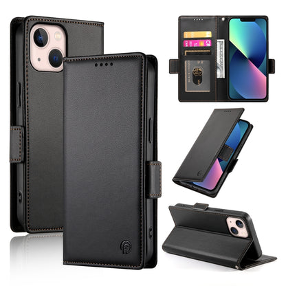 iPhone 13 mini Wallet Case - Luxury Magnetic PU Leather Flip Cover with Card Slots, Stand & Shockproof Protection