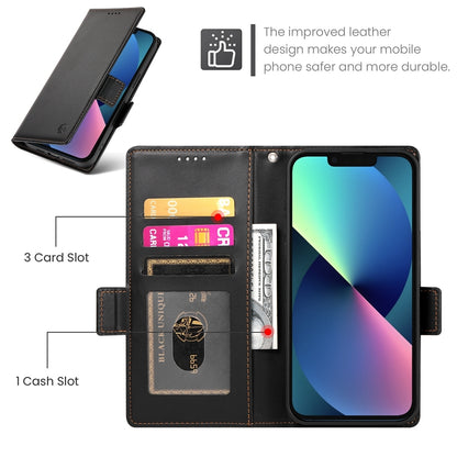 iPhone 13 mini Wallet Case - Luxury Magnetic PU Leather Flip Cover with Card Slots, Stand & Shockproof Protection