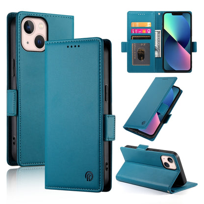 iPhone 13 mini Wallet Case - Luxury Magnetic PU Leather Flip Cover with Card Slots, Stand & Shockproof Protection