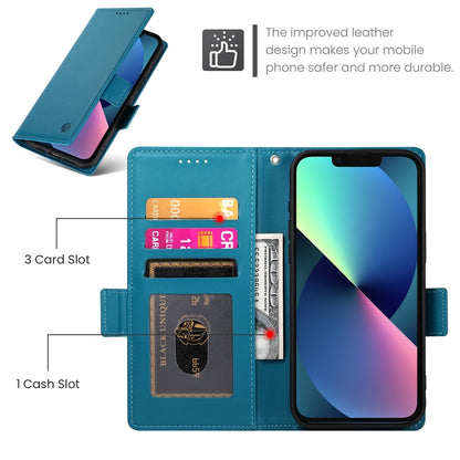 iPhone 13 mini Wallet Case - Luxury Magnetic PU Leather Flip Cover with Card Slots, Stand & Shockproof Protection
