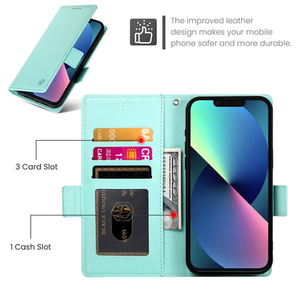 iPhone 13 mini Wallet Case - Luxury Magnetic PU Leather Flip Cover with Card Slots, Stand & Shockproof Protection