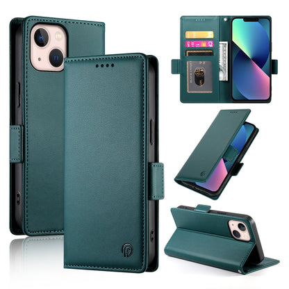 iPhone 13 mini Wallet Case - Luxury Magnetic PU Leather Flip Cover with Card Slots, Stand & Shockproof Protection