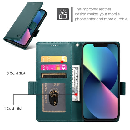 iPhone 13 mini Wallet Case - Luxury Magnetic PU Leather Flip Cover with Card Slots, Stand & Shockproof Protection