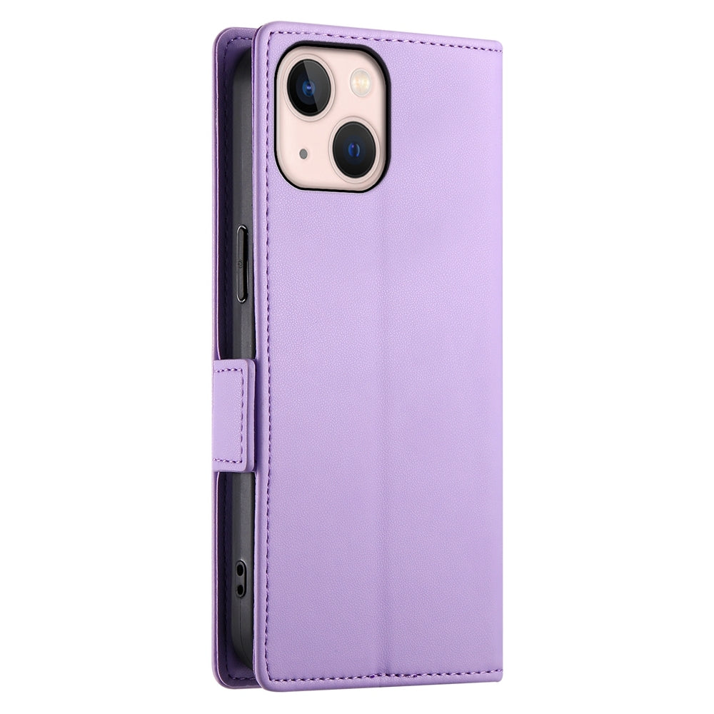 iPhone 13 mini Wallet Case - Luxury Magnetic PU Leather Flip Cover with Card Slots, Stand & Shockproof Protection