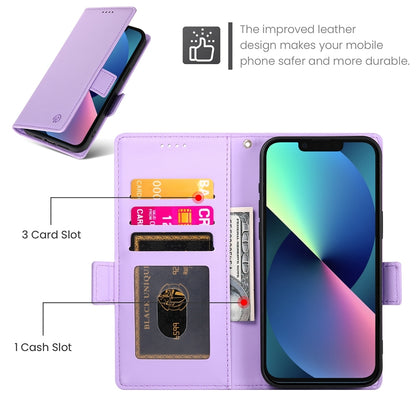 iPhone 13 mini Wallet Case - Luxury Magnetic PU Leather Flip Cover with Card Slots, Stand & Shockproof Protection