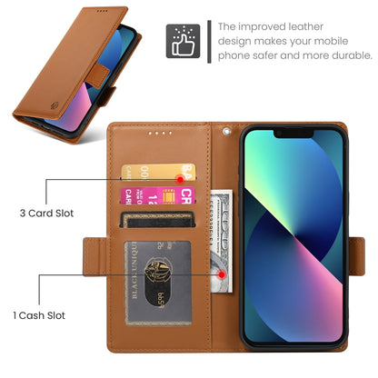 iPhone 13 mini Wallet Case - Luxury Magnetic PU Leather Flip Cover with Card Slots, Stand & Shockproof Protection