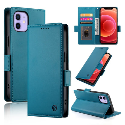 iPhone 12/12 Pro Wallet Case - Luxury Magnetic PU Leather Flip Cover with Card Slots, Stand & Shockproof Protection