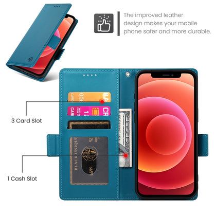 iPhone 12/12 Pro Wallet Case - Luxury Magnetic PU Leather Flip Cover with Card Slots, Stand & Shockproof Protection
