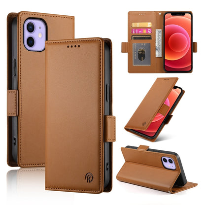 iPhone 12/12 Pro Wallet Case - Luxury Magnetic PU Leather Flip Cover with Card Slots, Stand & Shockproof Protection