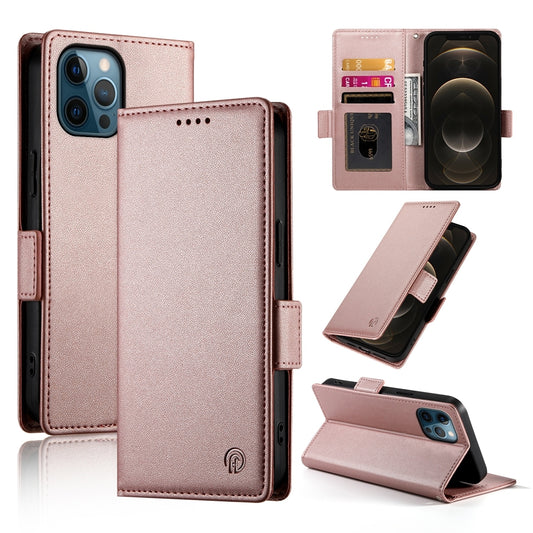 iPhone 12 Pro Max Wallet Case - Luxury Magnetic PU Leather Flip Cover with Card Slots, Stand & Shockproof Protection