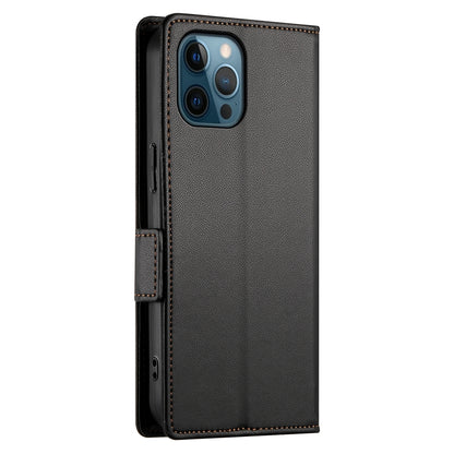 iPhone 12 Pro Max Wallet Case - Luxury Magnetic PU Leather Flip Cover with Card Slots, Stand & Shockproof Protection