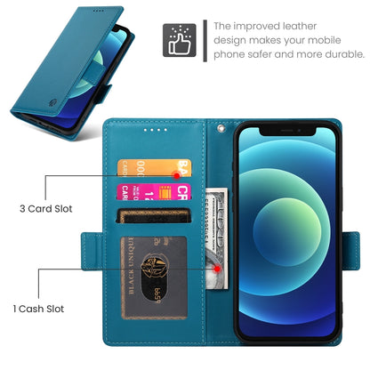 iPhone 12 mini Wallet Case - Luxury Magnetic PU Leather Flip Cover with Card Slots, Stand & Shockproof Protection