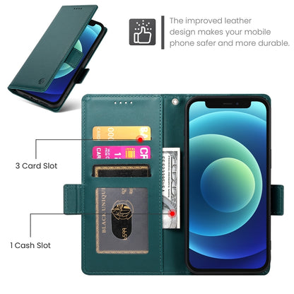 iPhone 12 mini Wallet Case - Luxury Magnetic PU Leather Flip Cover with Card Slots, Stand & Shockproof Protection