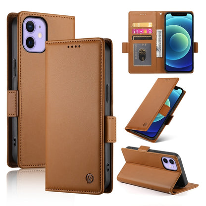 iPhone 12 mini Wallet Case - Luxury Magnetic PU Leather Flip Cover with Card Slots, Stand & Shockproof Protection