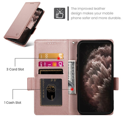 iPhone 11 Pro Max Wallet Case - Luxury Magnetic PU Leather Flip Cover with Card Slots, Stand & Shockproof Protection