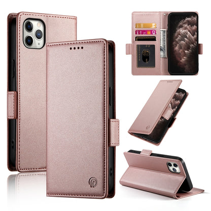 iPhone 11 Pro Max Wallet Case - Luxury Magnetic PU Leather Flip Cover with Card Slots, Stand & Shockproof Protection