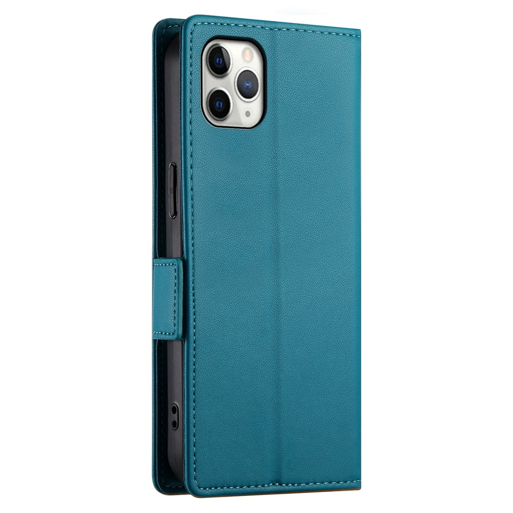 iPhone 11 Pro Max Wallet Case - Luxury Magnetic PU Leather Flip Cover with Card Slots, Stand & Shockproof Protection