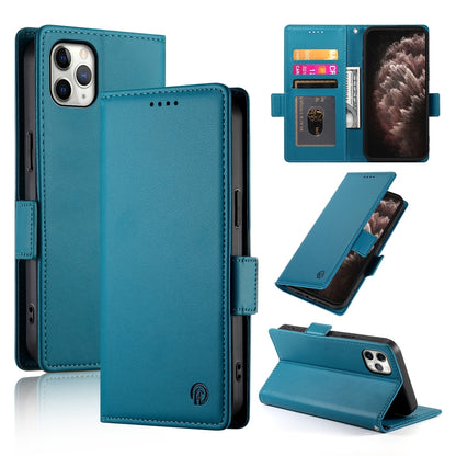 iPhone 11 Pro Max Wallet Case - Luxury Magnetic PU Leather Flip Cover with Card Slots, Stand & Shockproof Protection