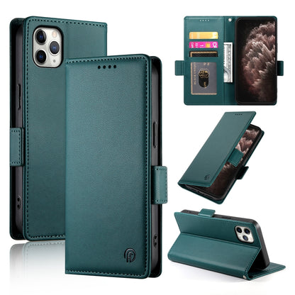 iPhone 11 Pro Max Wallet Case - Luxury Magnetic PU Leather Flip Cover with Card Slots, Stand & Shockproof Protection