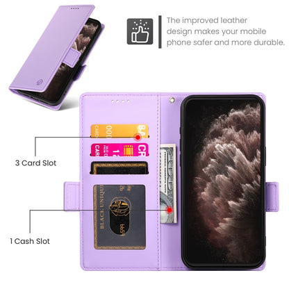 iPhone 11 Pro Max Wallet Case - Luxury Magnetic PU Leather Flip Cover with Card Slots, Stand & Shockproof Protection