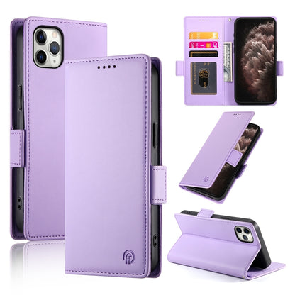 iPhone 11 Pro Max Wallet Case - Luxury Magnetic PU Leather Flip Cover with Card Slots, Stand & Shockproof Protection