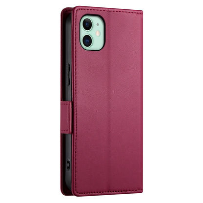 iPhone 11 Wallet Case - Luxury Magnetic PU Leather Flip Cover with Card Slots, Stand & Shockproof Protection