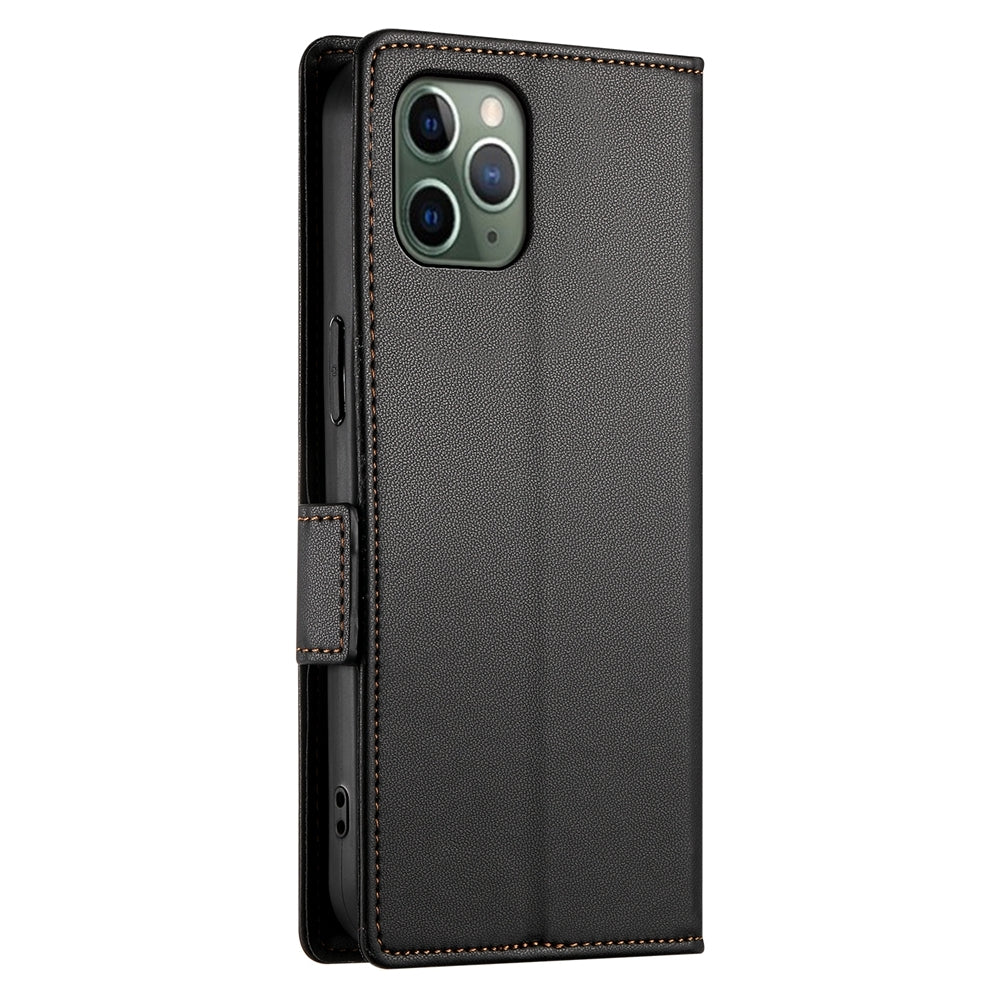 iPhone 11 Pro Wallet Case - Luxury Magnetic PU Leather Flip Cover with Card Slots, Stand & Shockproof Protection