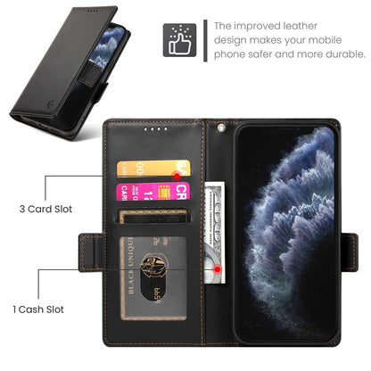 iPhone 11 Pro Wallet Case - Luxury Magnetic PU Leather Flip Cover with Card Slots, Stand & Shockproof Protection