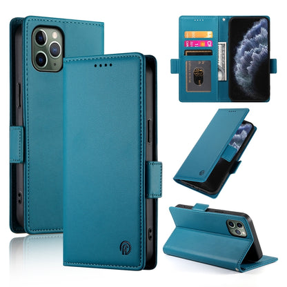 iPhone 11 Pro Wallet Case - Luxury Magnetic PU Leather Flip Cover with Card Slots, Stand & Shockproof Protection