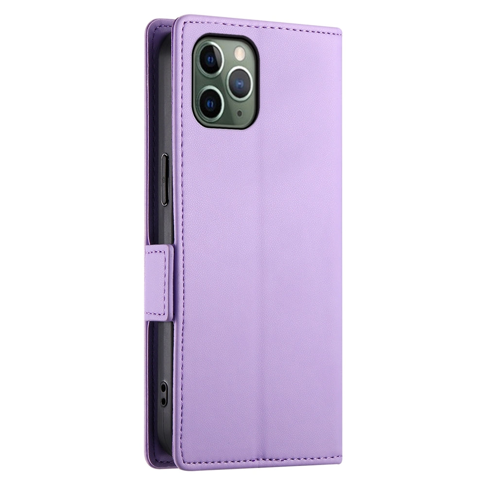 iPhone 11 Pro Wallet Case - Luxury Magnetic PU Leather Flip Cover with Card Slots, Stand & Shockproof Protection