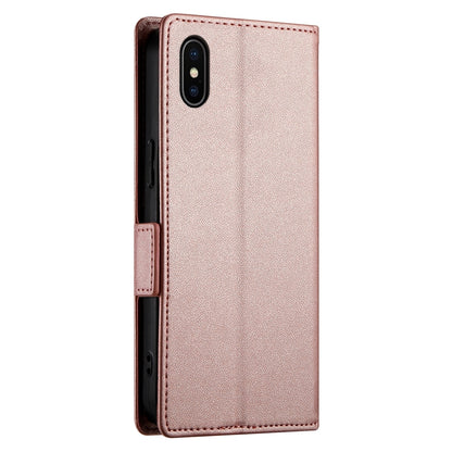 iPhone X/XS Wallet Case - Luxury Magnetic PU Leather Flip Cover with Card Slots, Stand & Shockproof Protection