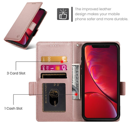 iPhone X/XS Wallet Case - Luxury Magnetic PU Leather Flip Cover with Card Slots, Stand & Shockproof Protection