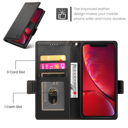 iPhone X/XS Wallet Case - Luxury Magnetic PU Leather Flip Cover with Card Slots, Stand & Shockproof Protection