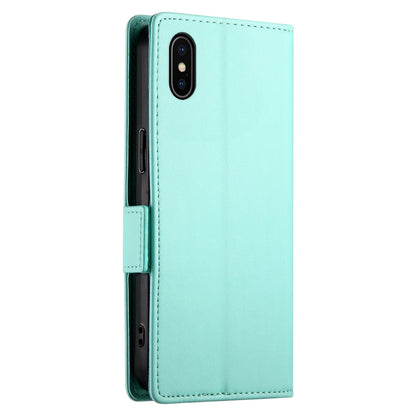 iPhone X/XS Wallet Case - Luxury Magnetic PU Leather Flip Cover with Card Slots, Stand & Shockproof Protection