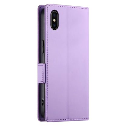 iPhone X/XS Wallet Case - Luxury Magnetic PU Leather Flip Cover with Card Slots, Stand & Shockproof Protection