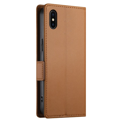 iPhone X/XS Wallet Case - Luxury Magnetic PU Leather Flip Cover with Card Slots, Stand & Shockproof Protection
