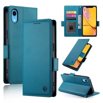 iPhone XR Wallet Case - Luxury Magnetic PU Leather Flip Cover with Card Slots, Stand & Shockproof Protection