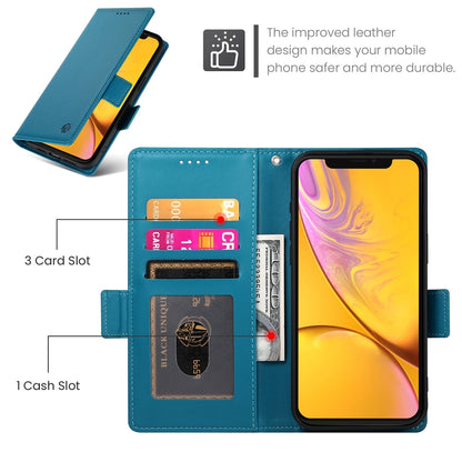 iPhone XR Wallet Case - Luxury Magnetic PU Leather Flip Cover with Card Slots, Stand & Shockproof Protection