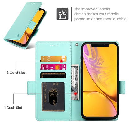 iPhone XR Wallet Case - Luxury Magnetic PU Leather Flip Cover with Card Slots, Stand & Shockproof Protection