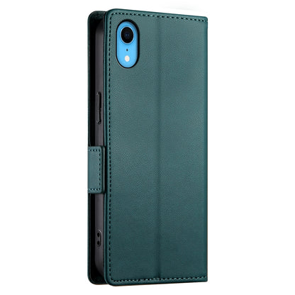 iPhone XR Wallet Case - Luxury Magnetic PU Leather Flip Cover with Card Slots, Stand & Shockproof Protection