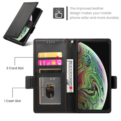iPhone XS Max Wallet Case - Luxury Magnetic PU Leather Flip Cover with Card Slots, Stand & Shockproof Protection