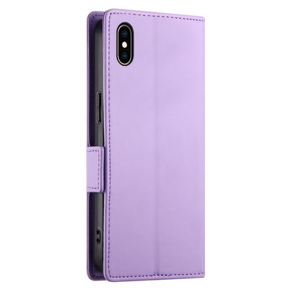 iPhone XS Max Wallet Case - Luxury Magnetic PU Leather Flip Cover with Card Slots, Stand & Shockproof Protection