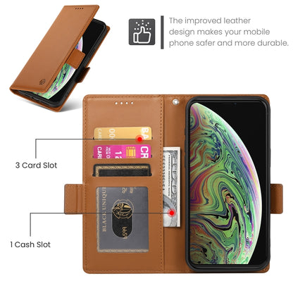 iPhone XS Max Wallet Case - Luxury Magnetic PU Leather Flip Cover with Card Slots, Stand & Shockproof Protection