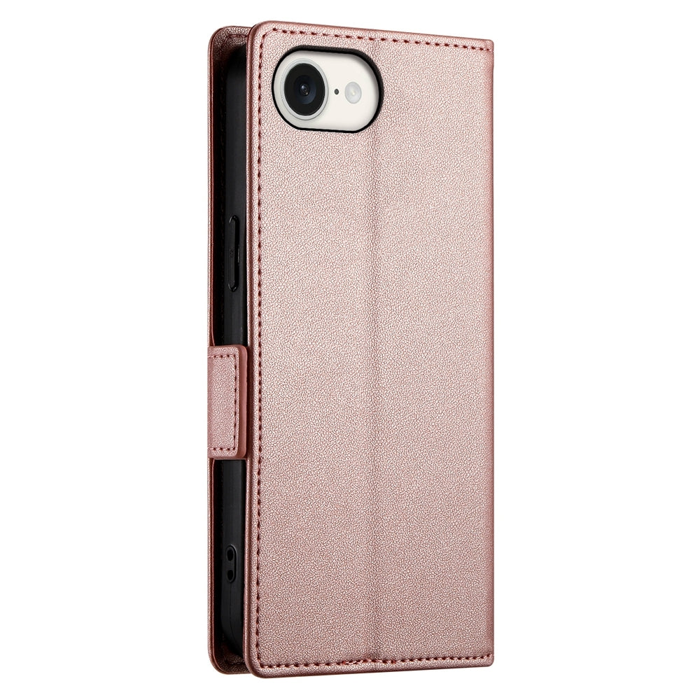 iPhone SE 2024 Wallet Case - Luxury Magnetic PU Leather Flip Cover with Card Slots, Stand & Shockproof Protection