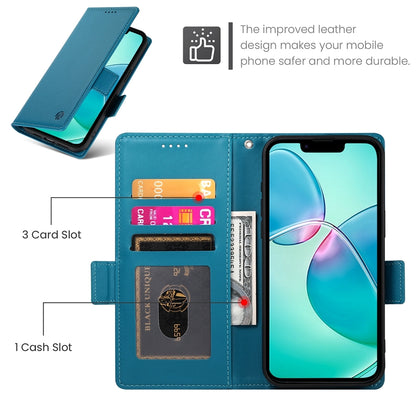 iPhone SE 2024 Wallet Case - Luxury Magnetic PU Leather Flip Cover with Card Slots, Stand & Shockproof Protection